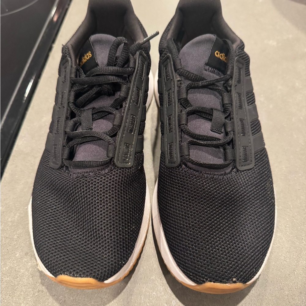 Adidas Cloud Foam Women Black and White Sneakers